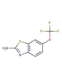 Astatech 2-AMINO-6-(TRIFLUOROMETHOXY)BENZOTHIAZOLE, 96.00% Purity, 100G